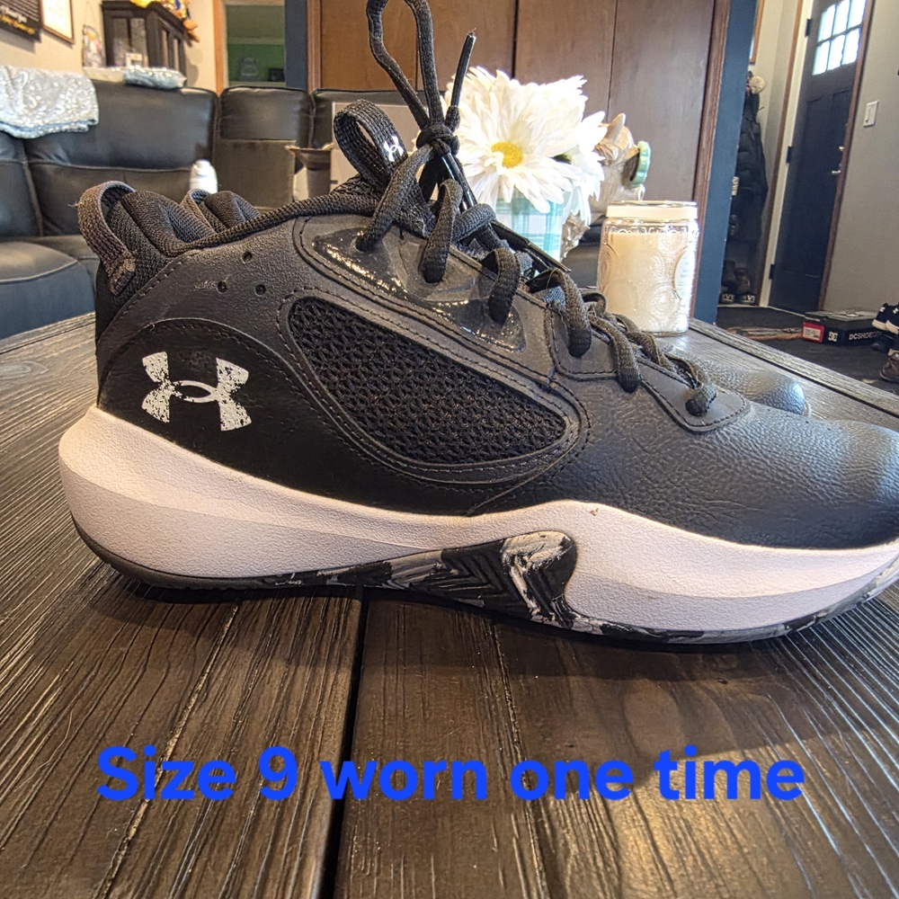 Under Armour Kids' Black Athletic Shoes